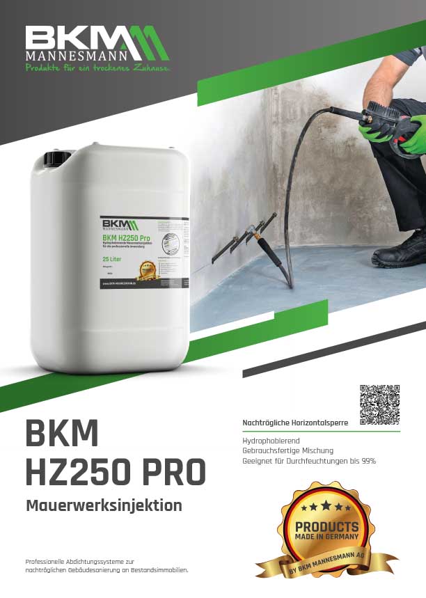 BKM-Prospekt HZ250 PRO (Auflage ab 100) 