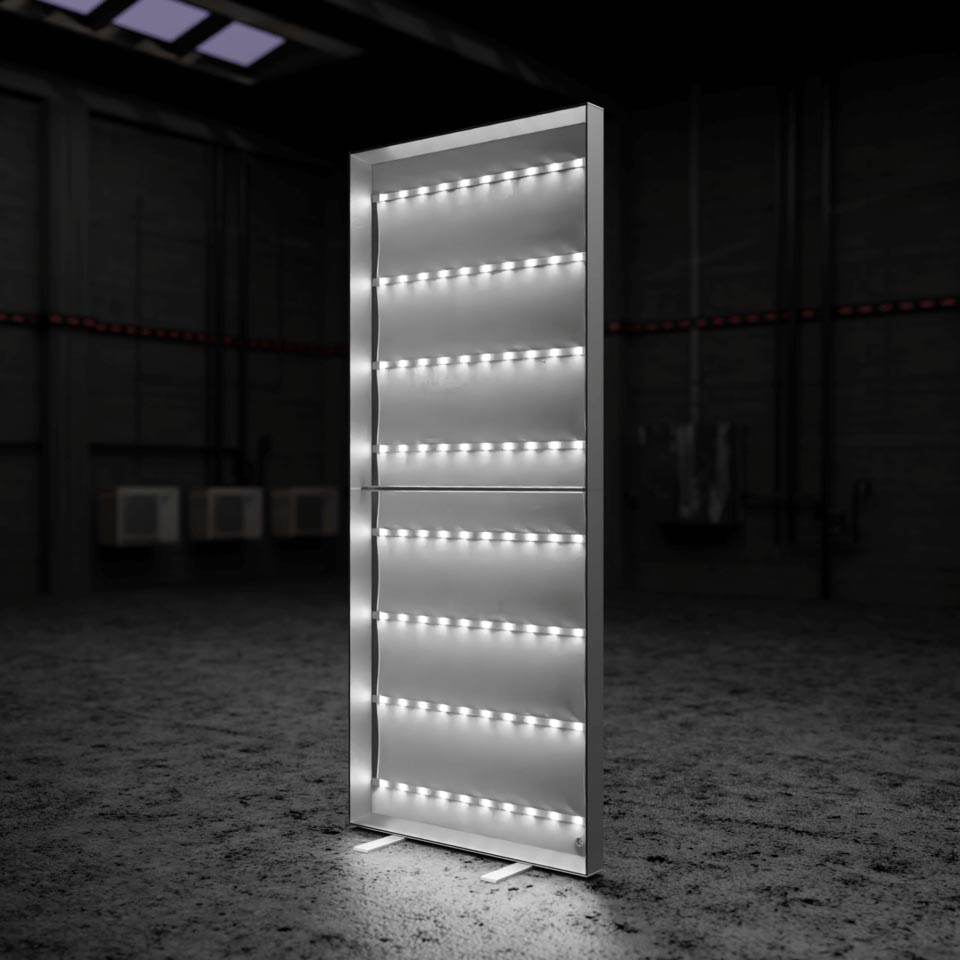  Leuchtkasten-Gestell mit LED-Hintergrundbeleuchtung ohne Druck 