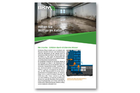 BKM-Systemlösungen: Druckwasserhaltende Innenabdichtung