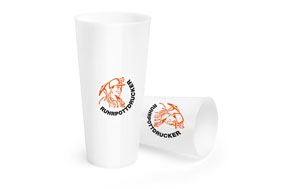 Becher aus Biomaterial, Mehrweg