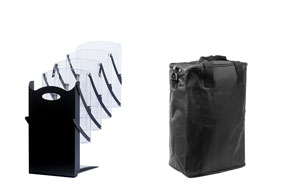 Zusatzartikel für Druckprodukte Prospektständer (faltbar)