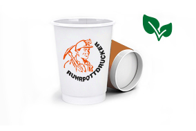 Bio-Becher, doppelwandig