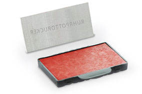 Stempel & Stempelzubehör Textplatten und Stempelkissen (für Stempel Professional)