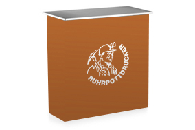 Textilfalttheken, System inkl. Druck