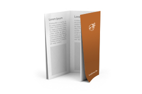 Faltblätter, Kreuzbruch-Wickelfalz