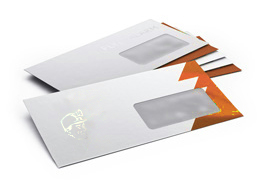 Briefumschläge Briefumschläge partiell bedruckt