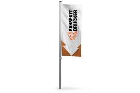 Hissflaggen für Masten ohne Ausleger