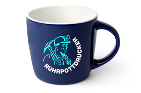 Tassen konvex, glänzend