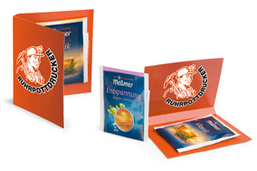 Getränkedosen & Flaschen Klappkarten mit Tee