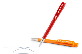 Kugelschreiber & Stifte - Premium Kugelschreiber High Gloss mit Metallspitze