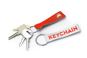 Schlüsselanhänger Stoff bedruckt