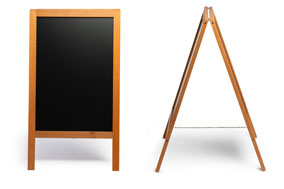 Kundenstopper Tafel