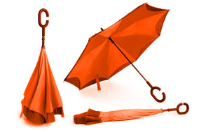 Umgekehrter Regenschirm