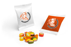 Süße Werbung & Snacks Fruchtgummi-Konfekt