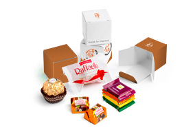 Süße Werbung & Snacks