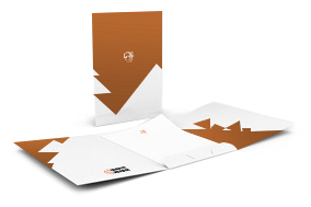 Mappen 3-teilig mit Laschen