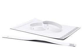 Kontrollbänder aus Tyvek®, unbedruckt