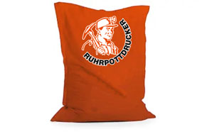 Sitzsack, Druck
