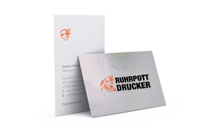 Visitenkarten aus Exklusiv-Material