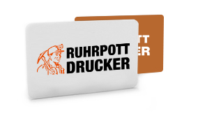 Plastikkarten, weiß