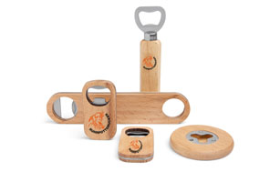 Flaschenöffner Holz
