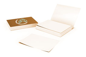 Haftnotizen mit Softcover