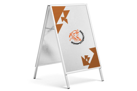 Kundenstopper inkl. Druck