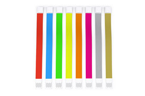 Kontrollbänder aus Tyvek®, unbedruckt und Standardmotive