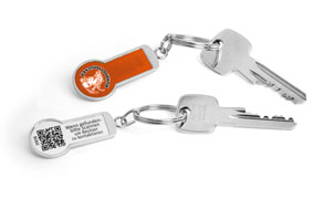 Schlüsselanhänger mit Einkaufswagenchip Basic