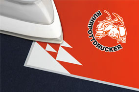 Zubehör für Textilien Textiltransfers mehrfarbig auf XL-Bogen