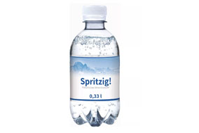 Getränkedosen & Flaschen Wasser Spritzig 0,33 l