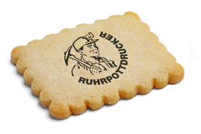 Kekse mit Logo