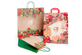 Taschen, Tüten & Beutel Weihnachtstaschen mit Motiv