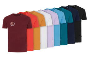 T-Shirts aus Bio- und Recycling-Baumwolle