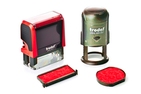 Stempel & Stempelzubehör Stempel Printy inkl. Textplatte und Stempelkissen