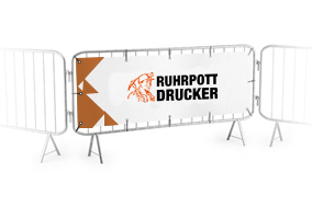 Planen für Absperrgitter