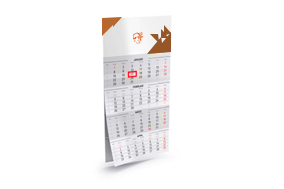 4-Monatskalender (Einblatt-Variante)