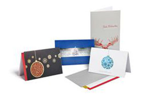 Gruß- und Einladungskarten Musterset Weihnachtskarten