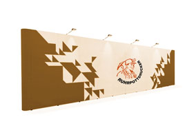 Faltdisplay Comfort XXL, System inkl. Druck