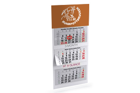3-Monatskalender (Mehrblock-Variante)
