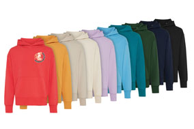 Oversize-Hoodies aus Bio- und Recycling-Baumwolle